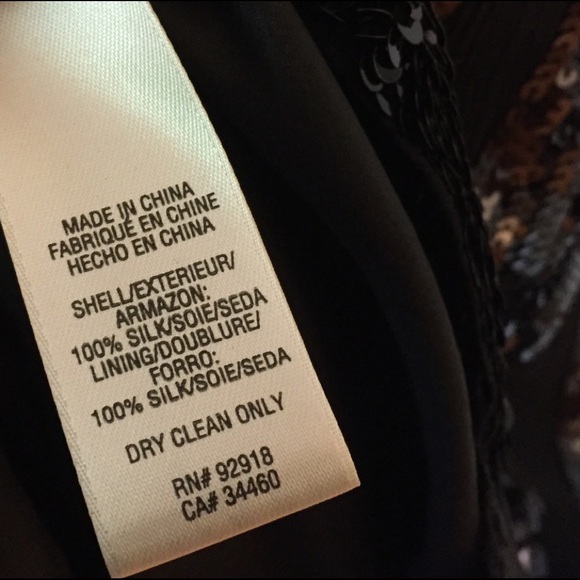 Juicy Couture All Silk Sequin Starburst Mini Dress - Picture 8 of 8